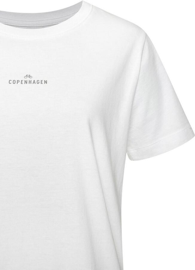 Copenhagen Studios T-shirt Met subtiele logoprint vooraan van zachte jersey kwaliteit met biologische katoen - Foto 2
