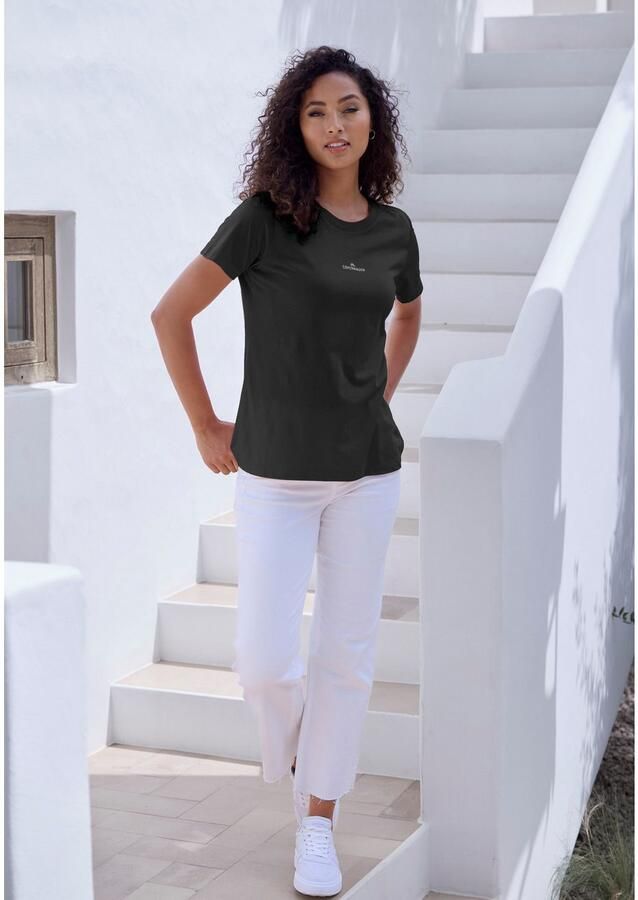 Copenhagen Studios T-shirt Met subtiele logoprint vooraan van zachte jersey kwaliteit met biologische katoen - Foto 2