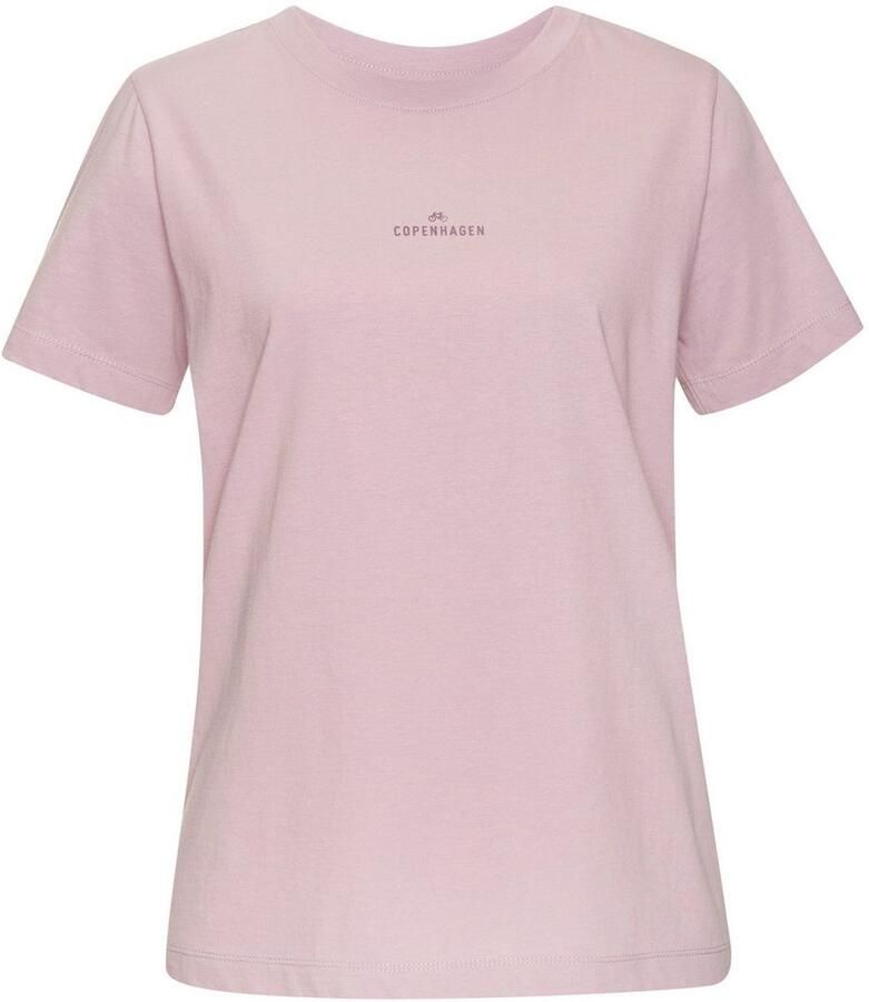 Copenhagen Studios T-shirt Met subtiele logoprint vooraan van zachte jersey kwaliteit met biologische katoen