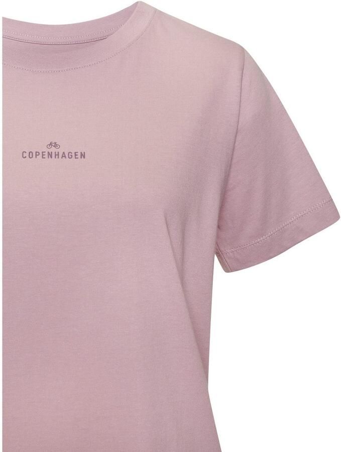 Copenhagen Studios T-shirt Met subtiele logoprint vooraan van zachte jersey kwaliteit met biologische katoen - Foto 2