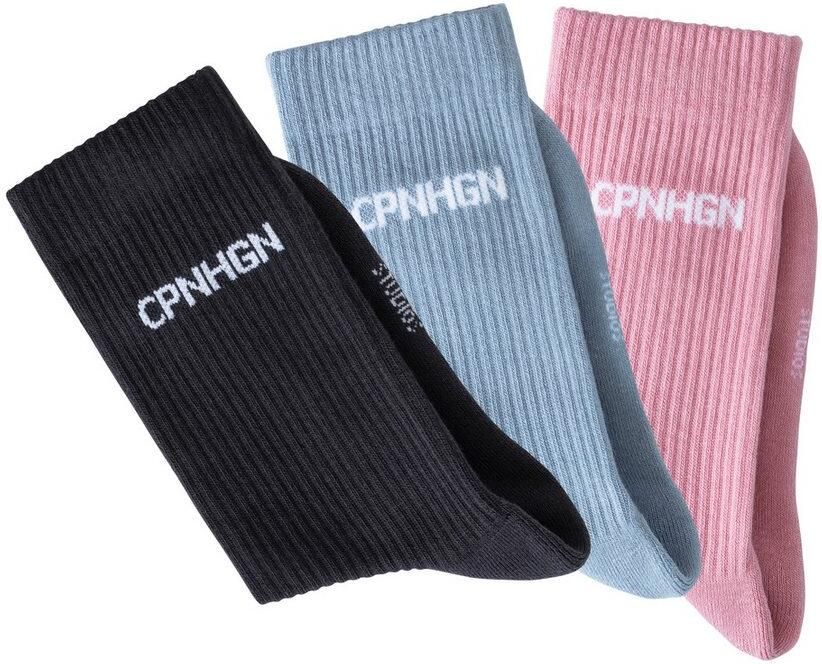 Copenhagen Studios Tennissokken met badstof halve voet (set 3 paar) - Foto 4