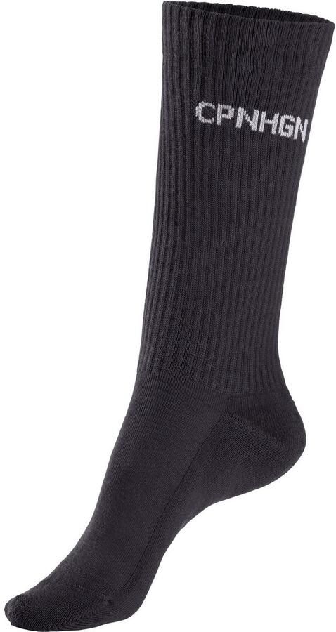 Copenhagen Studios Tennissokken met badstof halve voet (set 3 paar) - Foto 9