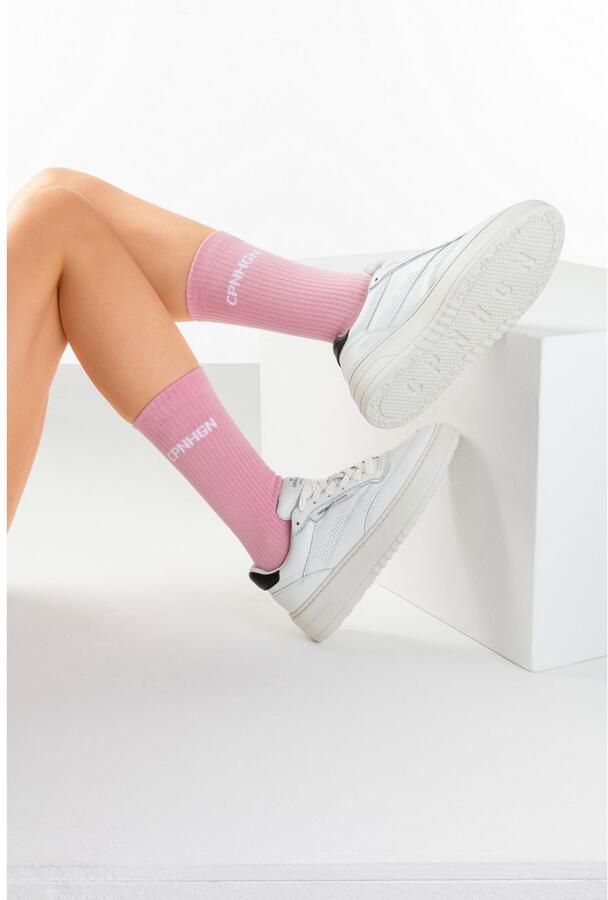 Copenhagen Studios Tennissokken met badstof halve voet (set 3 paar) - Foto 3