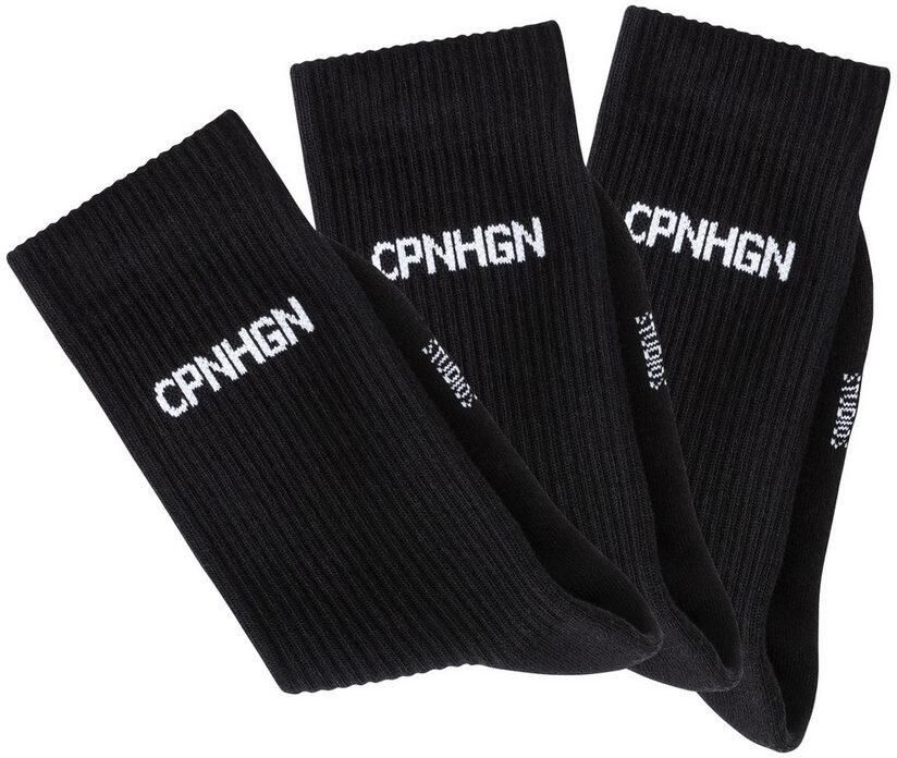 Copenhagen Studios Tennissokken met badstof halve voet (set 3 paar) - Foto 3