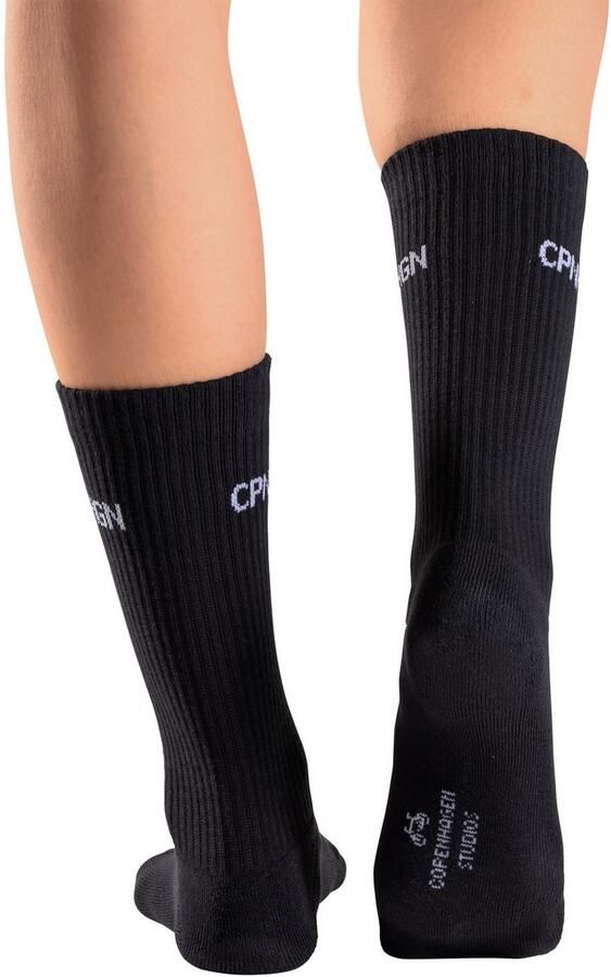 Copenhagen Studios Tennissokken met badstof halve voet (set 3 paar) - Foto 4