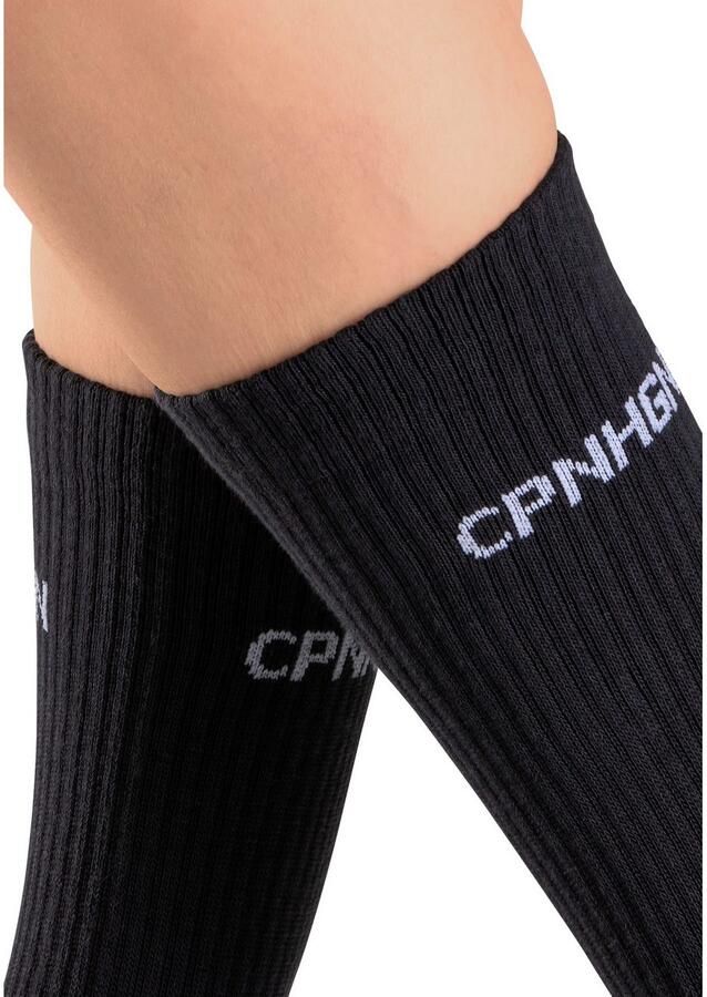 Copenhagen Studios Tennissokken met badstof halve voet (set 3 paar) - Foto 2