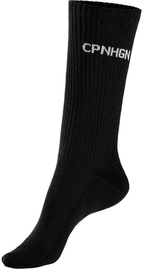 Copenhagen Studios Tennissokken met badstof halve voet (set 3 paar) - Foto 6