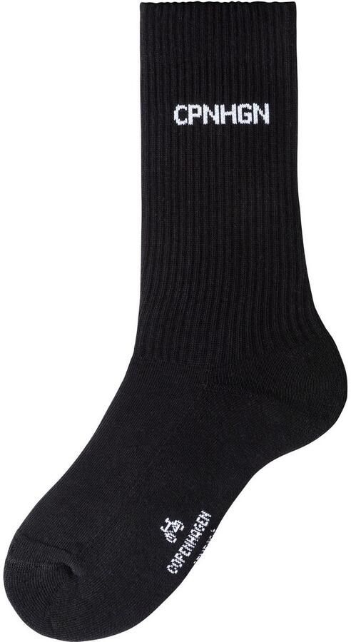 Copenhagen Studios Tennissokken met badstof halve voet (set 3 paar) - Foto 5