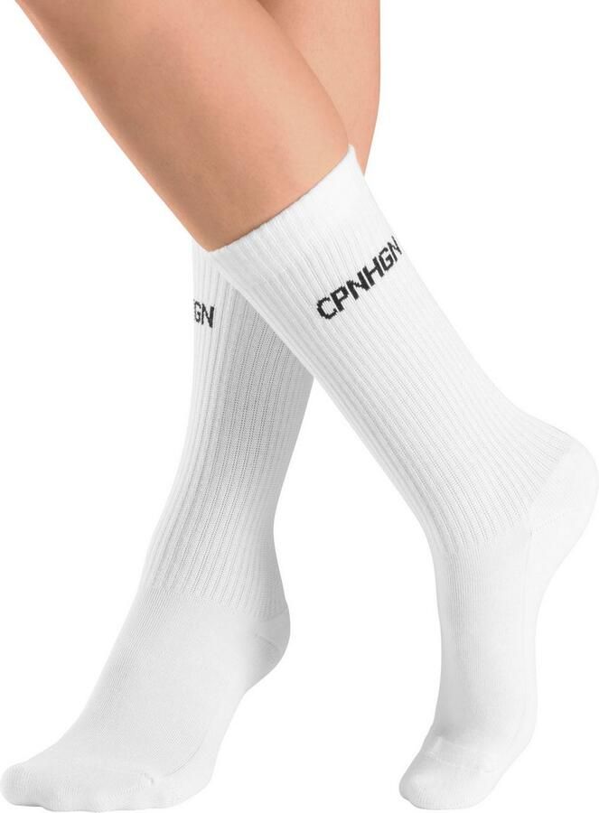 Copenhagen Studios Tennissokken met badstof halve voet (set 3 paar) - Foto 2