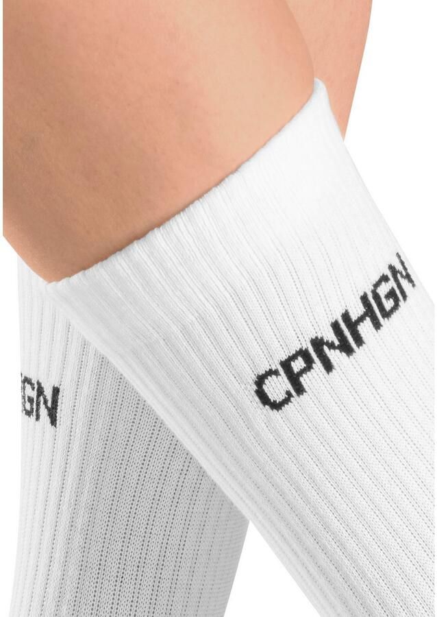 Copenhagen Studios Tennissokken met badstof halve voet (set 3 paar) - Foto 4