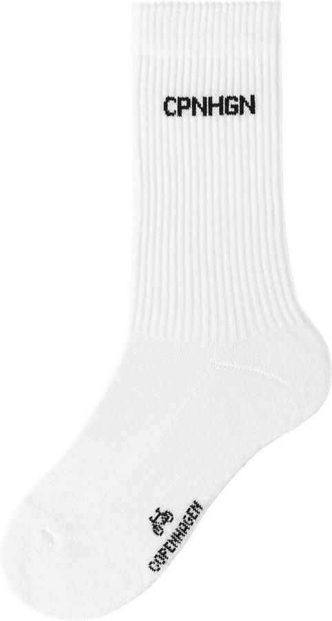 Copenhagen Studios Tennissokken met badstof halve voet (set 3 paar) - Foto 7