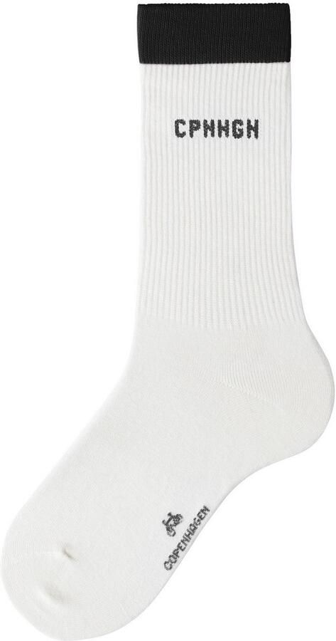 Copenhagen Studios Tennissokken met contrastkleurige band (set 2 paar) - Foto 7