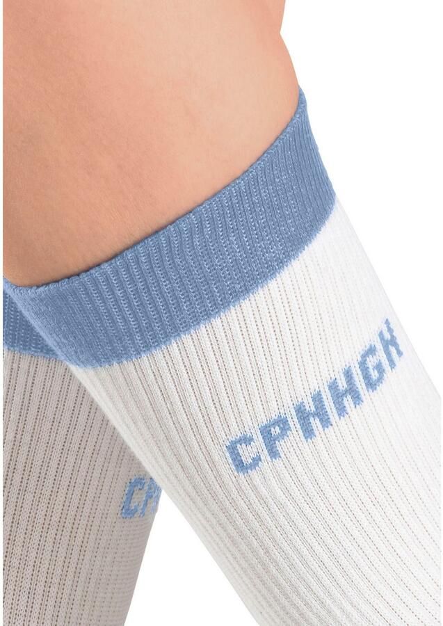 Copenhagen Studios Tennissokken met contrastkleurige band (set 2 paar) - Foto 4