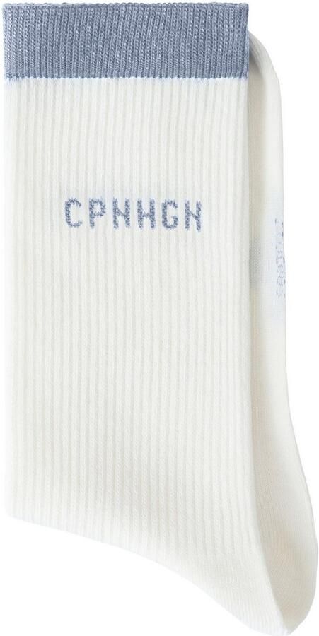 Copenhagen Studios Tennissokken met contrastkleurige band (set 2 paar) - Foto 12
