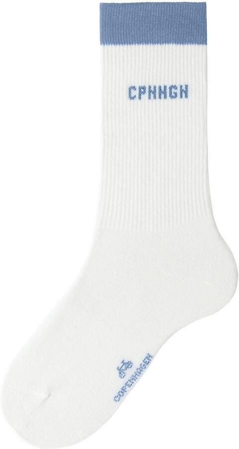 Copenhagen Studios Tennissokken met contrastkleurige band (set 2 paar) - Foto 8