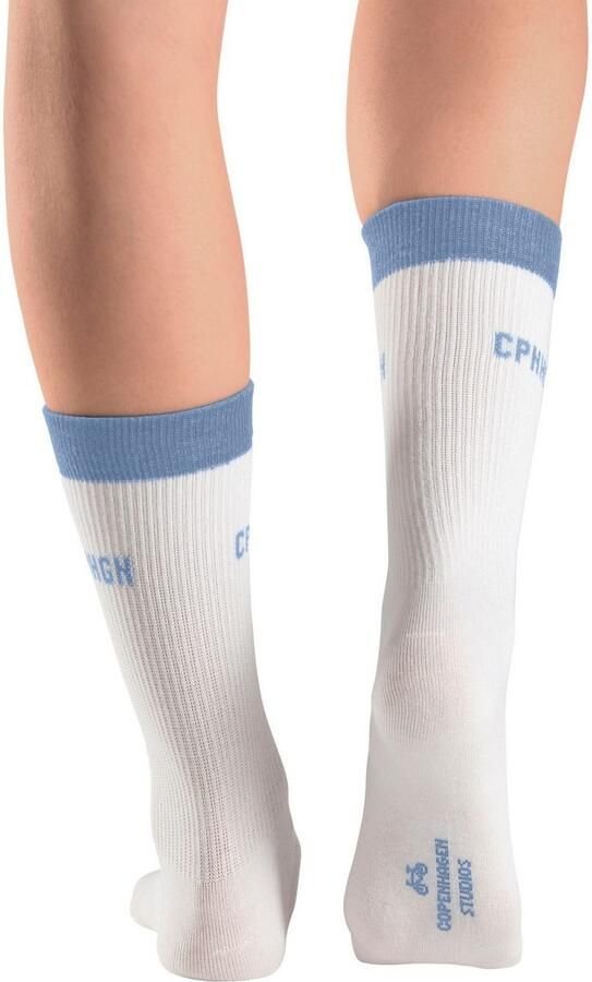 Copenhagen Studios Tennissokken met contrastkleurige band (set 2 paar) - Foto 7