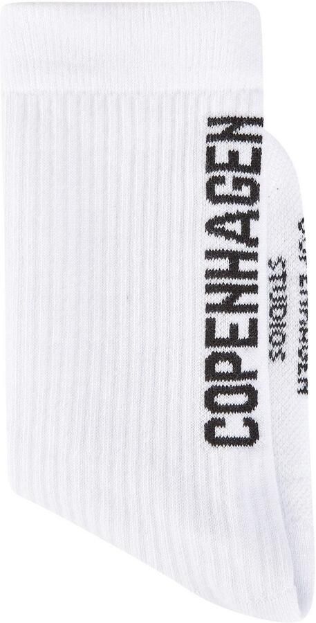 Copenhagen Studios Tennissokken met grote letters (set 3 paar) - Foto 7