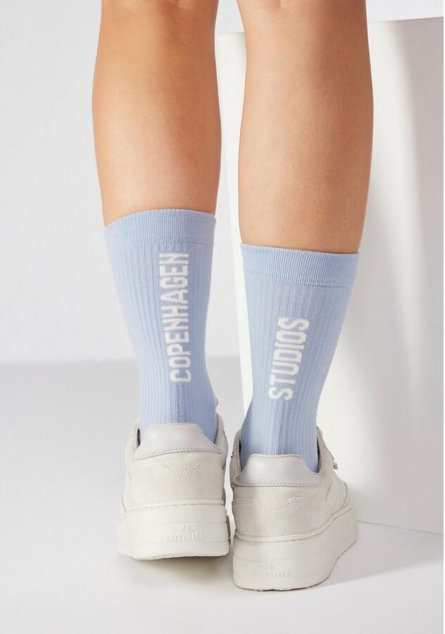 Copenhagen Studios Tennissokken met grote letters (set 3 paar) - Foto 5