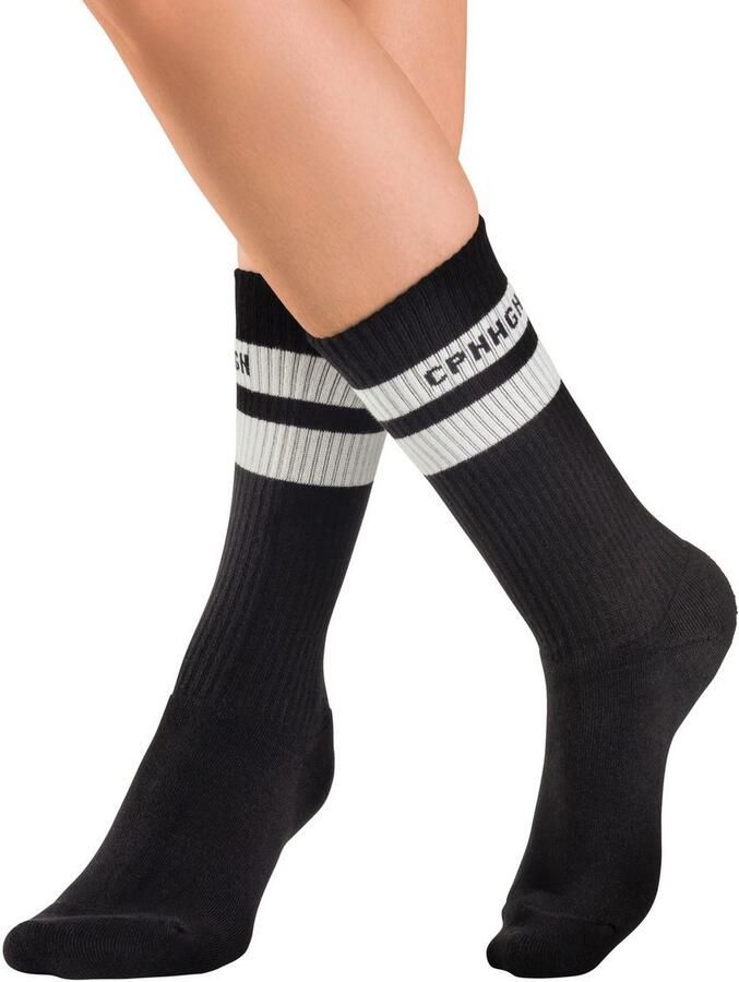 Copenhagen Studios Tennissokken met strepenpatroon en volle frotté (set 3 paar) - Foto 2