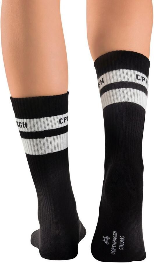 Copenhagen Studios Tennissokken met strepenpatroon en volle frotté (set 3 paar) - Foto 6