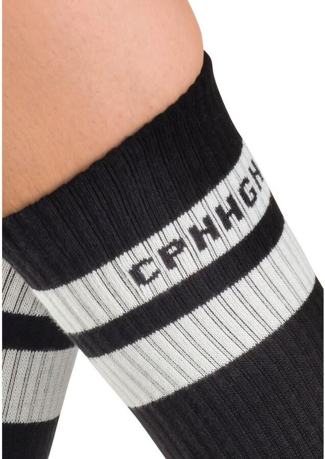 Copenhagen Studios Tennissokken met strepenpatroon en volle frotté (set 3 paar) - Foto 4