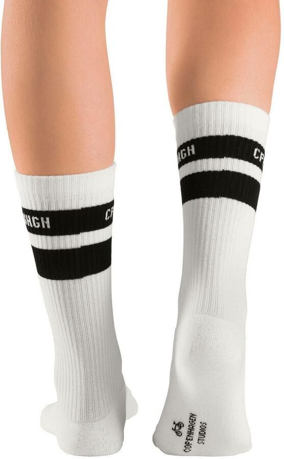 Copenhagen Studios Tennissokken met strepenpatroon en volle frotté (set 3 paar) - Foto 5