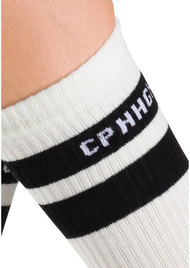 Copenhagen Studios Tennissokken met strepenpatroon en volle frotté (set 3 paar) - Foto 4