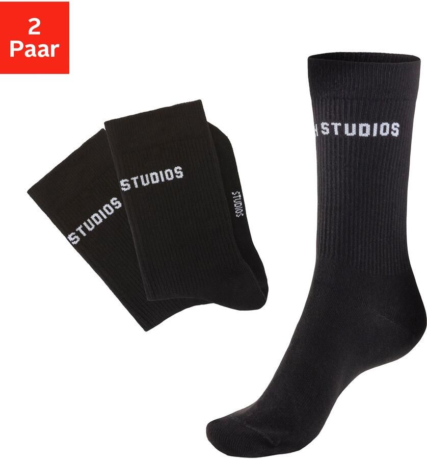 Copenhagen Studios Tennissokken zonder frotté (set 2 paar) - Foto 10