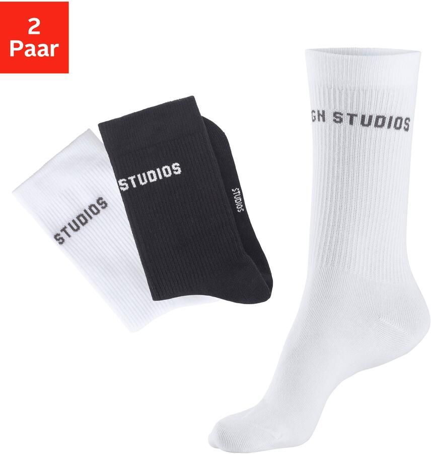 Copenhagen Studios Tennissokken zonder frotté (set 2 paar) - Foto 13