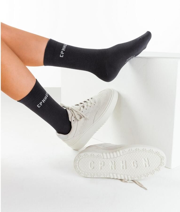 Copenhagen Studios Tennissokken zonder frotté (set 2 paar) - Foto 2