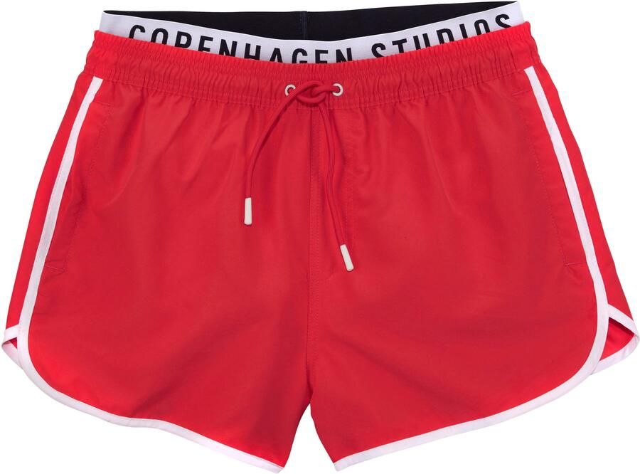 Copenhagen Studios Zwemshort met elastische tailleband - Foto 2