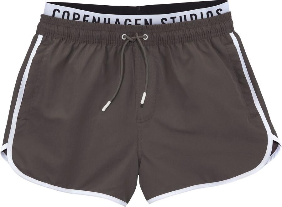 Copenhagen Studios Zwemshort met elastische tailleband - Foto 2