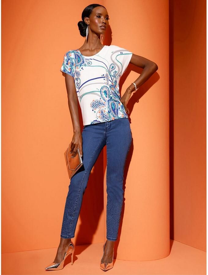 Creation L Shirt met print Gedessineerd shirt (1-delig)