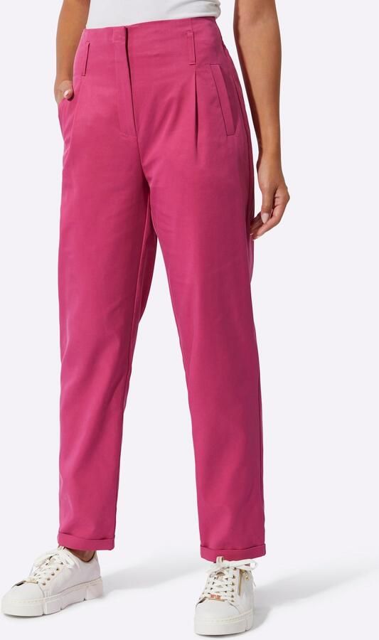 Creation L Geweven broek - Foto 5