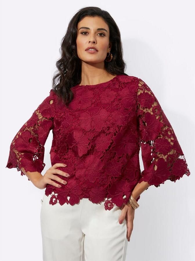 Creation L Kanten blouse