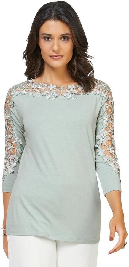 Creation L Kanten Shirt (1-delig) - Foto 3