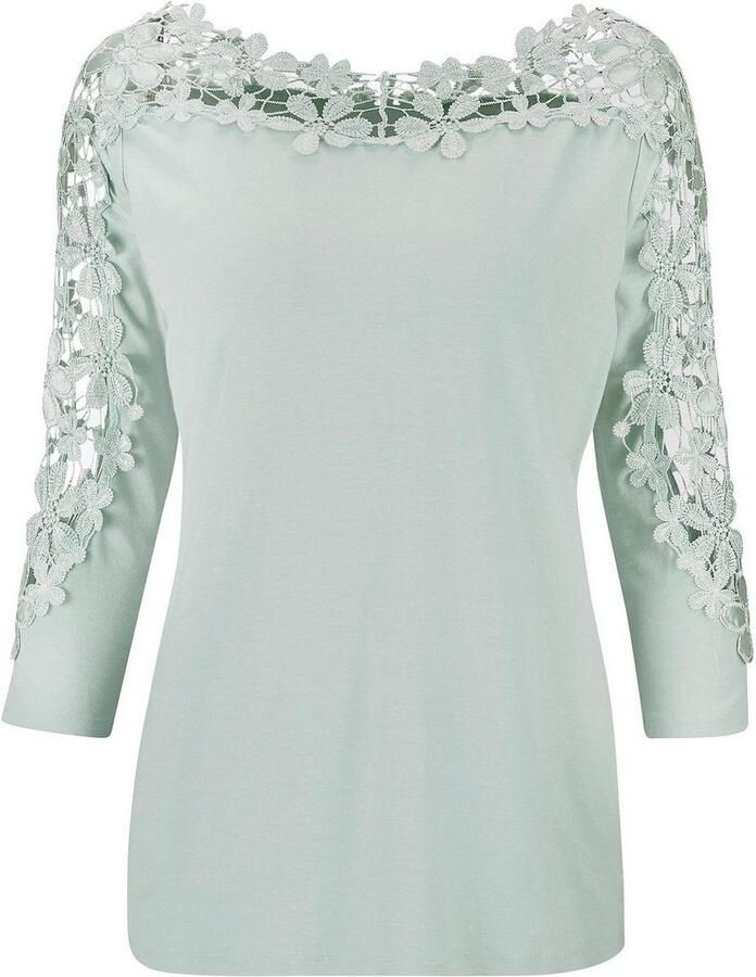 Creation L Kanten Shirt (1-delig)