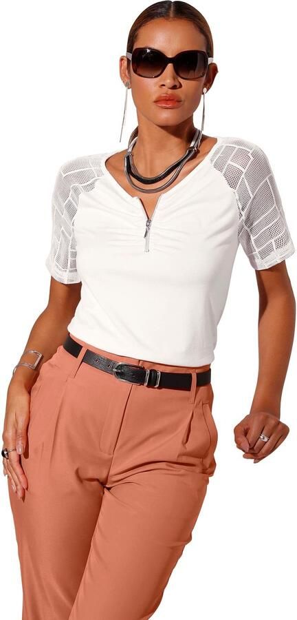 Creation L Kanten Shirt (1-delig) - Foto 4