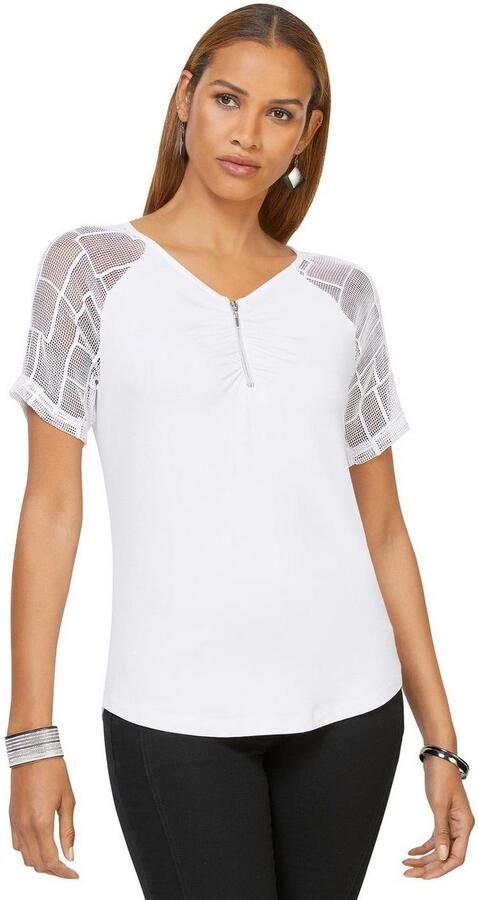 Creation L Kanten Shirt (1-delig) - Foto 2