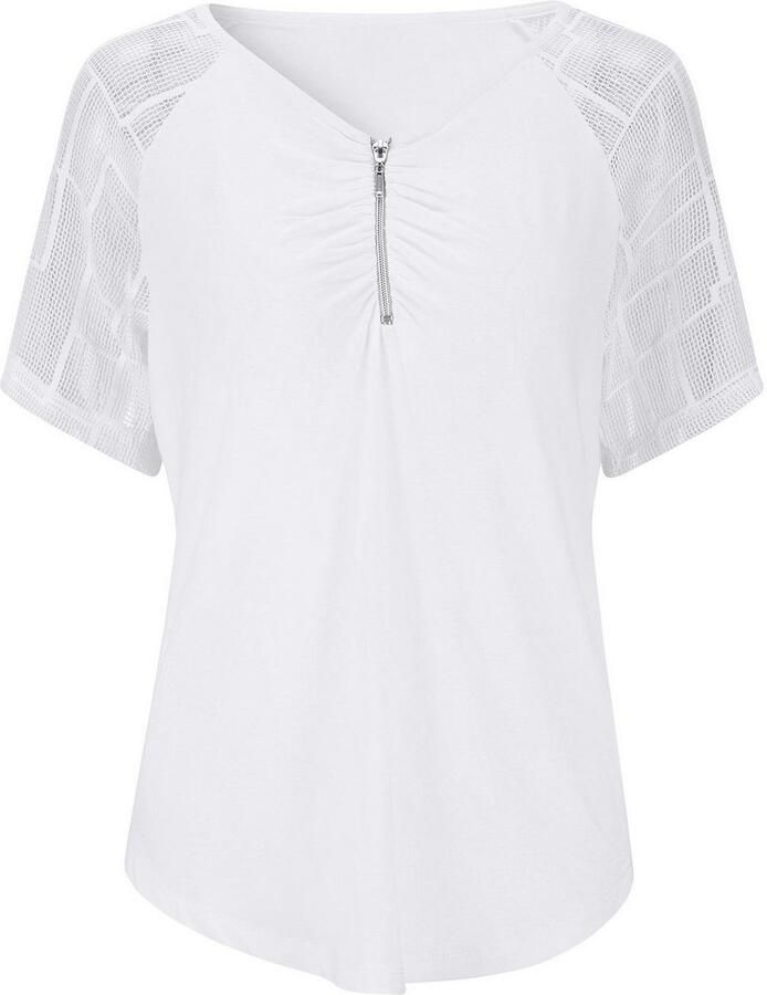 Creation L Kanten Shirt (1-delig)