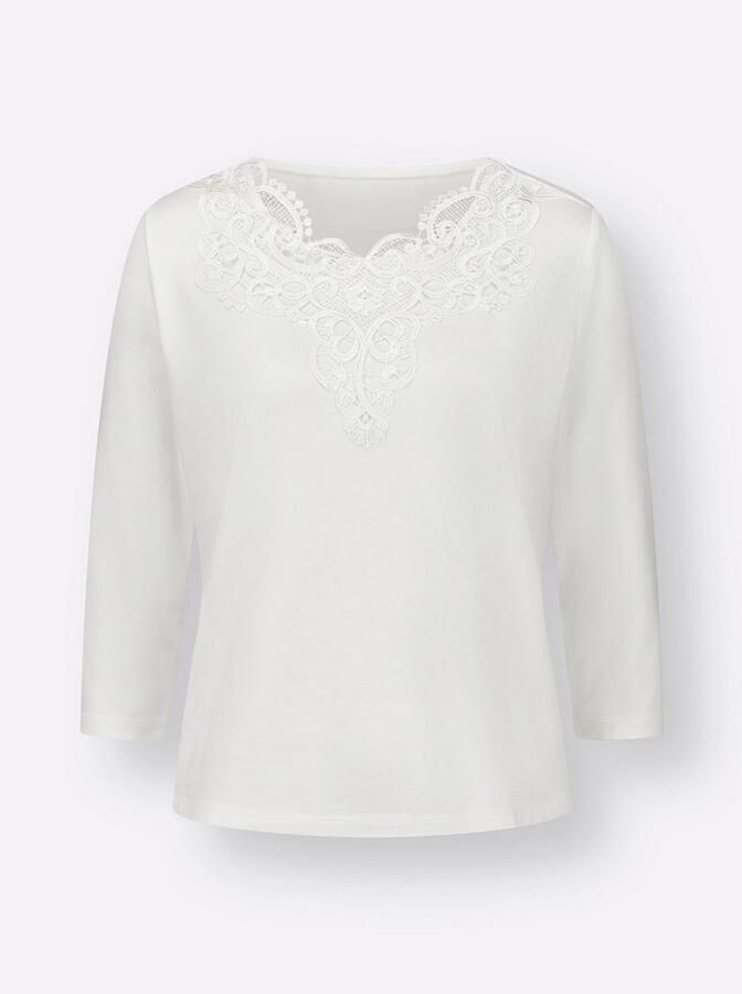 Creation L Kanten shirt Lyocell-shirt (1-delig) - Foto 3