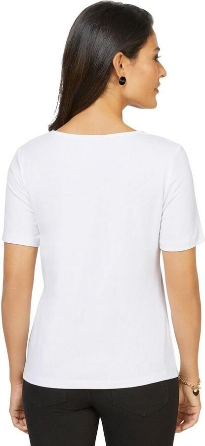 Creation L Kanten shirt Modal-katoenen shirt (1-delig) - Foto 2