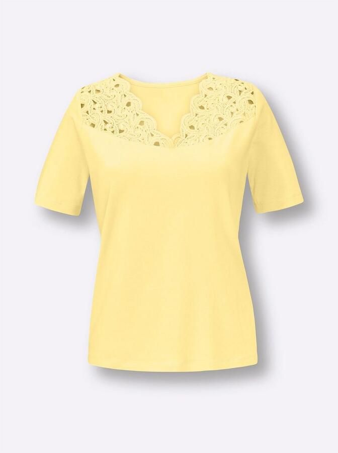 Creation L Kanten shirt Modal-katoenen shirt (1-delig) - Foto 3