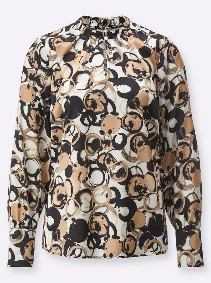 Creation L Satijnen blouse - Foto 3