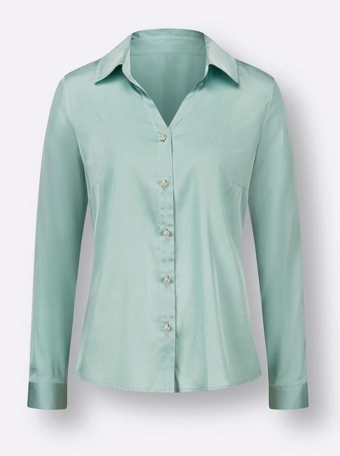 Creation L Satijnen blouse - Foto 3