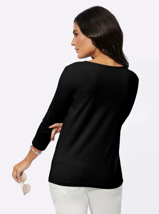 Creation L Shirt met 3 4 mouwen Modal-mix-shirt (1-delig) - Foto 2