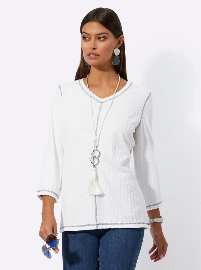 Creation L Shirt met 3 4 mouwen Shirt (1-delig) - Foto 2