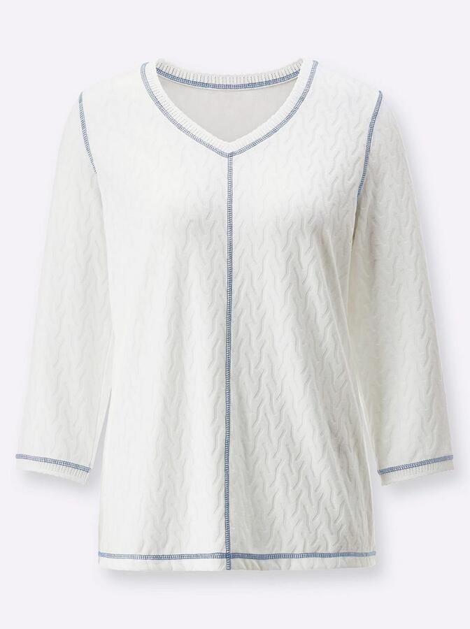 Creation L Shirt met 3 4 mouwen Shirt (1-delig) - Foto 4