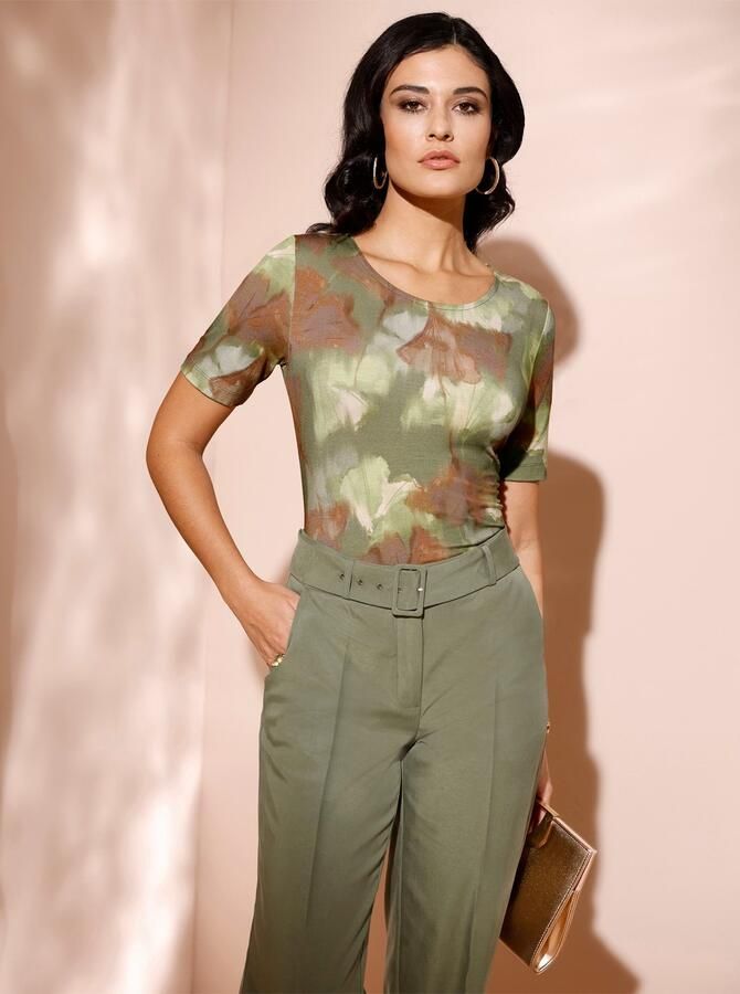 Creation L Shirt met korte mouwen Gedessineerd shirt (1-delig) - Foto 4