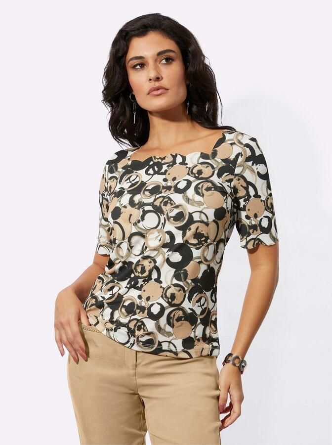 Creation L Shirt met print Gedessineerd shirt (1-delig)